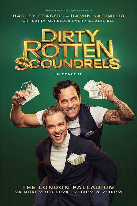 Dirty Rotten Scoundrels in Concert Poster