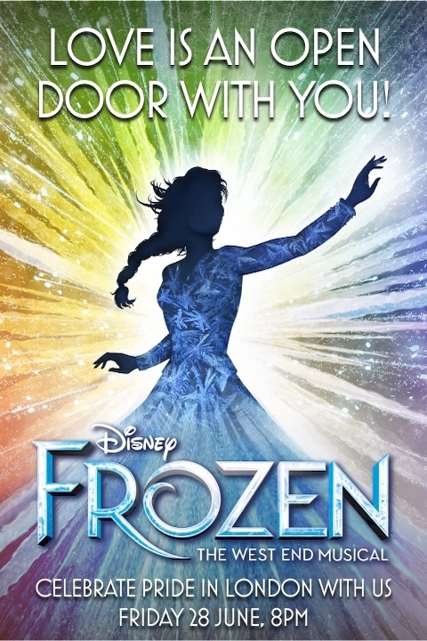 Frozen the Musical Celebrates Pride in London Image
