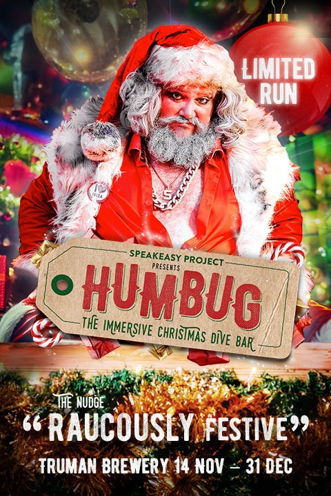 HUMBUG – The Immersive Christmas Dive Bar Poster