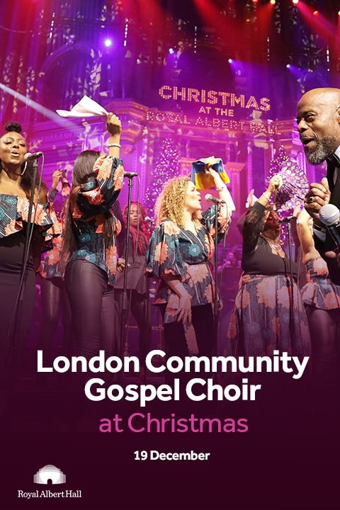 London Community Gospel Choir at Christmas Poster