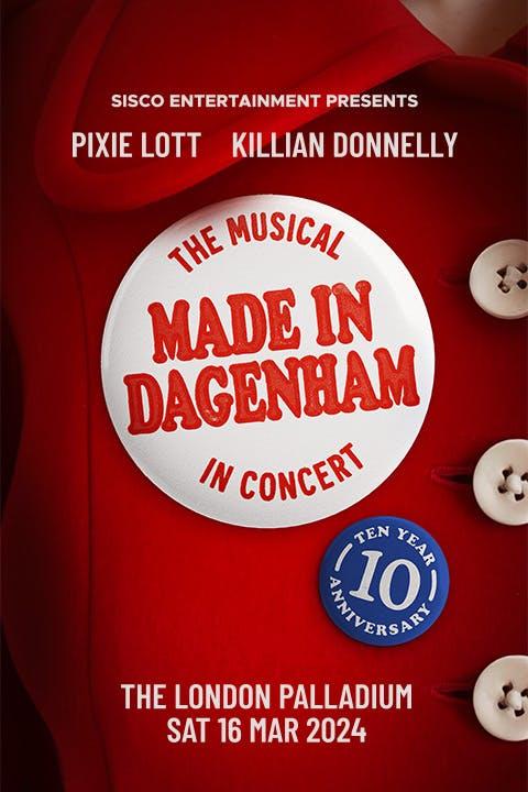 Made in Dagenham: The Musical - 10th Anniversary Concert Poster