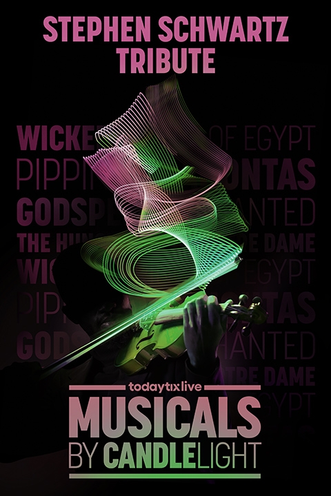 Musicals by Candlelight: Stephen Schwartz Tribute Poster