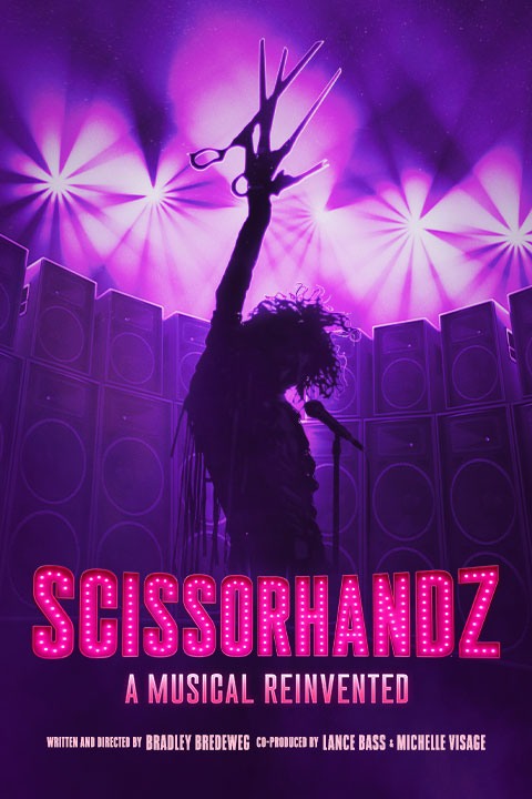 SCISSORHANDZ: A Musical Reinvented Poster