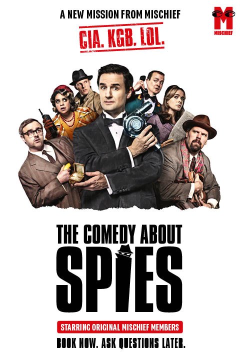 The Comedy About Spies Poster