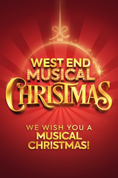 West End Musical Christmas Poster